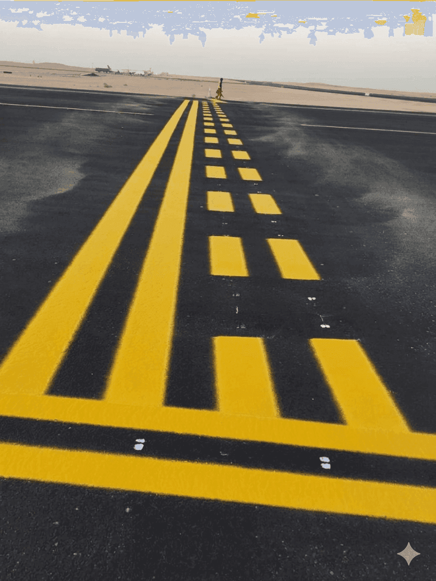 Al Malham Airport Marking — photo 3