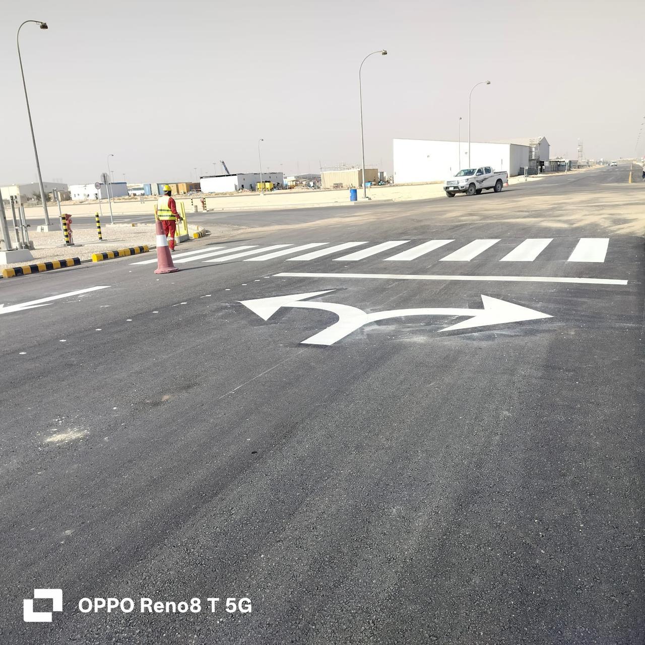 Jubail Road Marking Works