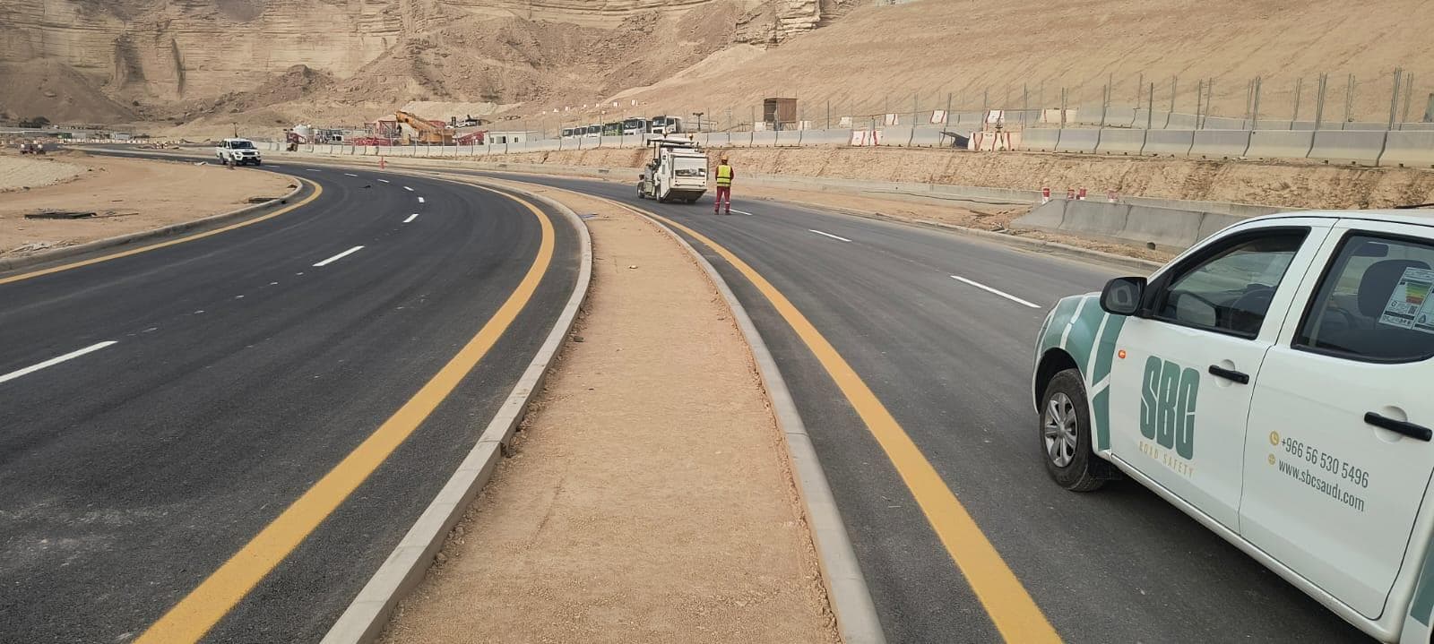 Resort Core Primary and Secondary Roads - Qiddiya